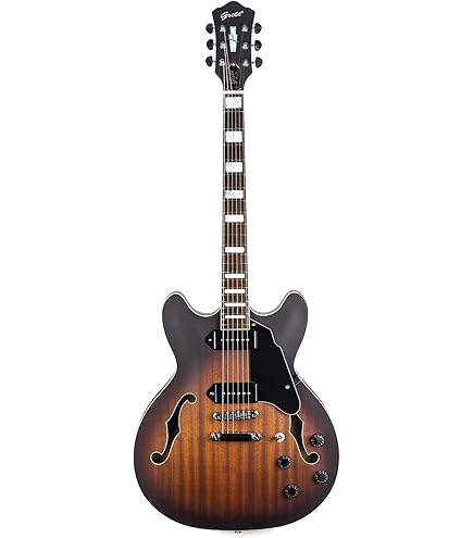 Amazon.com: Grote Full Scale Electric Guitar Semi-Hollow